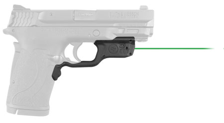 Crimson Trace LG-459G Laserguard Black Green Laser for Smith & Wesson M&P 9EZ/380EZ/22 Compact