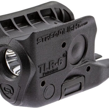 Streamlight TLR-6 Gun Light 100 Lumens White LED Fits Glock 42/43 Black
