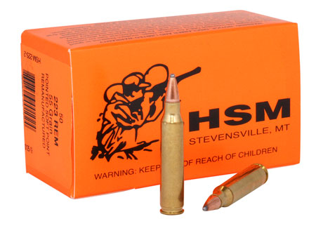 HSM Varmint .223 Rem 55gr Soft Point 50rd Box
