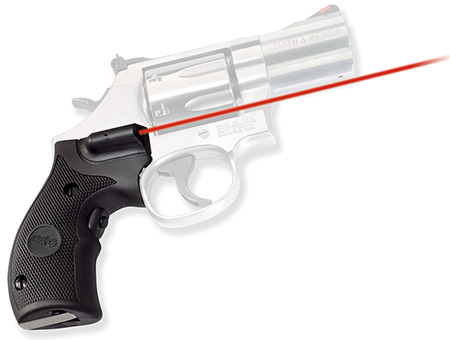 Crimson Trace LG-306 Lasergrips Black Red Laser for Smith & Wesson K & L Frames