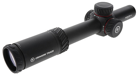Crimson Trace Hardline Pro Scope, Black, 1-6x24mm, 30mm Tube, Illuminated Competition Reticle