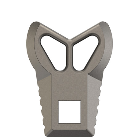 Real Avid Master-Fit 3 Prong Flash Hider Wrench, Titanium/Stainless Steel, Compatible with AR-Platform
