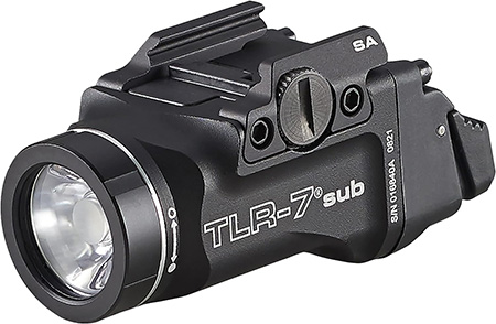 Streamlight TLR-7 Gun Light Black Anodized 500 Lumens White LED Fits Springfield Armory Hellcat