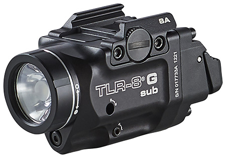 Streamlight TLR-8 G Sub Gun Light 500 Lumen LED & Green Laser for Springfield Hellcat