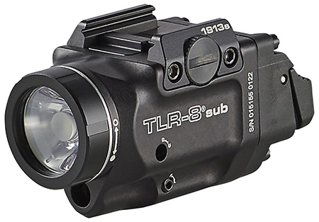 Streamlight TLR-8 Sub Gun Light with Red Laser 500 Lumens for 1913 Short Railed Pistols