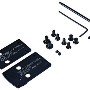 Crimson Trace RAD Dovetail Mounting Kit Black