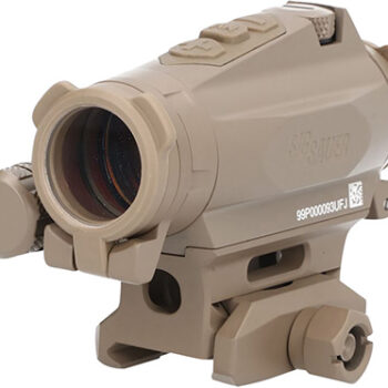 Sig Sauer Electro-Optics Romeo4XT-Pro Red Dot Sight - 1x20 mm, 2 MOA Red Ballistic Circle Dot, Multi-Reticle, Flat Dark Earth Finish