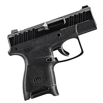 Beretta APX A1 Carry Micro-Compact 9mm Pistol, 3" Blued Steel Barrel, 8+1 Capacity, Black Serrated Steel Slide, Black Polymer Frame and Grip