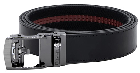 Bianchi B13 EDC NextBelt Black Leather 1.50" with Buckle Closure