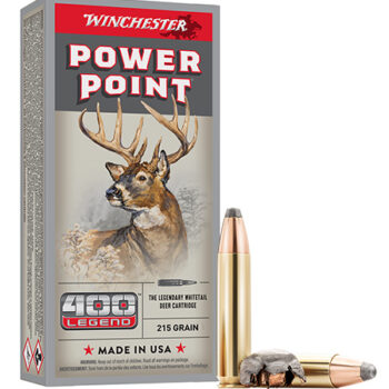 Winchester Power-Point 400 Legend 215gr Ammo (20/Box)