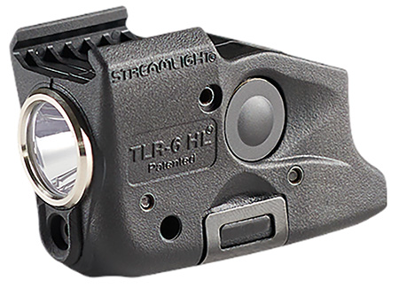 Streamlight TLR-6 HL Gun Light with Red Laser 300 Lumens White LED Fits Glock 42/43/43X/48 Black