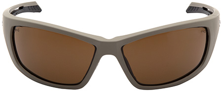 Pyramex Howitzer Glasses, Bronze Lens, Anti-Fog, Tan Frame