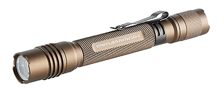 Streamlight ProTac 2AA-X USB Flashlight Coyote 40/550 Lumens White LED