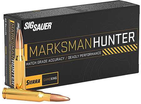 Sig Sauer E3WMGK16520 Marksman Hunter  300WM 165gr 20 Per Box/10 Case