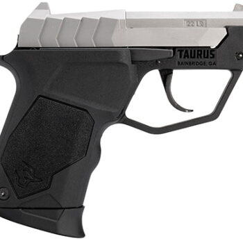 Taurus 22TUC .22 LR 3" Stainless Tip-Up Barrel with Matte Stainless Slide and Polymer Grip - 9+1 Capacity