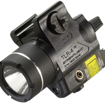 Streamlight TLR-4 Gun Light with Red Laser 170 Lumens White C4 LED Fits HK USP Compact Black