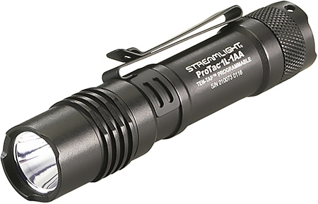 Streamlight ProTac 1L-1AA Everyday Carry Flashlight Black Anodized 350 Lumens C4 LED