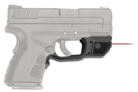 Crimson Trace LG-496 Laserguard Black Red Laser for Springfield Armory XD MOD.2