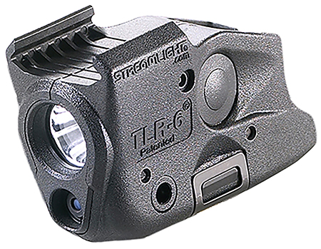 Streamlight TLR-6 Gun Light with Red Laser 100 Lumens White LED Fits Glock Gen 3/4/5 Black