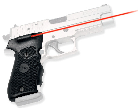 Crimson Trace LG Lasergrips Black Red Laser for Sig Sauer P220 3 Crimson Trace LG Lasergrips Black Red Laser for Sig Sauer P220