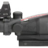 Trijicon 100549 ACOG Combo Matte Black 4x32mm Illuminated Red Chevron .223/5.56 BDC Reticle 1 44831