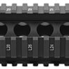 BCM QRF10556BLK QRF Handguard 10" Free-Floating Style Made of Aluminum with Black Anodized Finish & Picatinny Rial for AR-Platform 2 45062