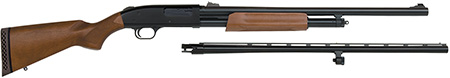 Mossberg 500 Combo 12 Gauge 3″ 24″/28″ Barrels Wood Stock