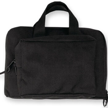 Bulldog Deluxe Mini Range Bag Black Water-Resistant Outer Shell, Inside Ammo & Magazine Pockets, Outer Storage Pockets