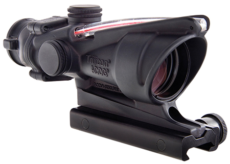 Trijicon ACOG 4x32mm Black Hardcoat Anodized Illuminated Red Horseshoe .223/5.56 BDC Reticle