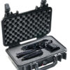 Pelican 1170 Protector Case Black Polypropylene Holds Handgun 2 60918