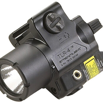 Streamlight TLR-4 Gun Light with Red Laser 170 Lumens White C4 LED Black
