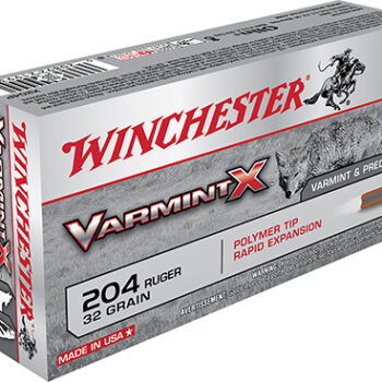 Winchester Varmint X .204 Ruger 32gr Polymer Tip Rapid Expansion 20 Rounds
