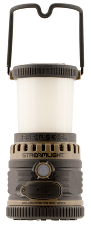 Streamlight Super Siege 125/550/1100 Lumens Red/White C4 LED Bulb Coyote