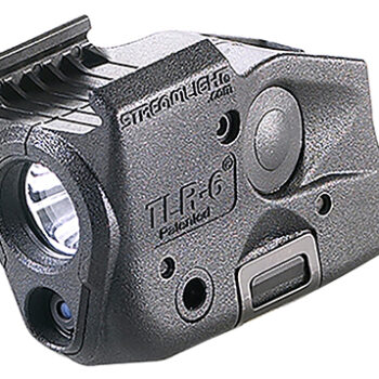 Streamlight TLR-6 Gun Light with Red Laser 100 Lumens White LED Fits Glock 42/43/43X/48 Black