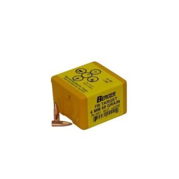 Berger Match Grade Target Bullets 6mm .243" 68 gr FB TARGET 100/box