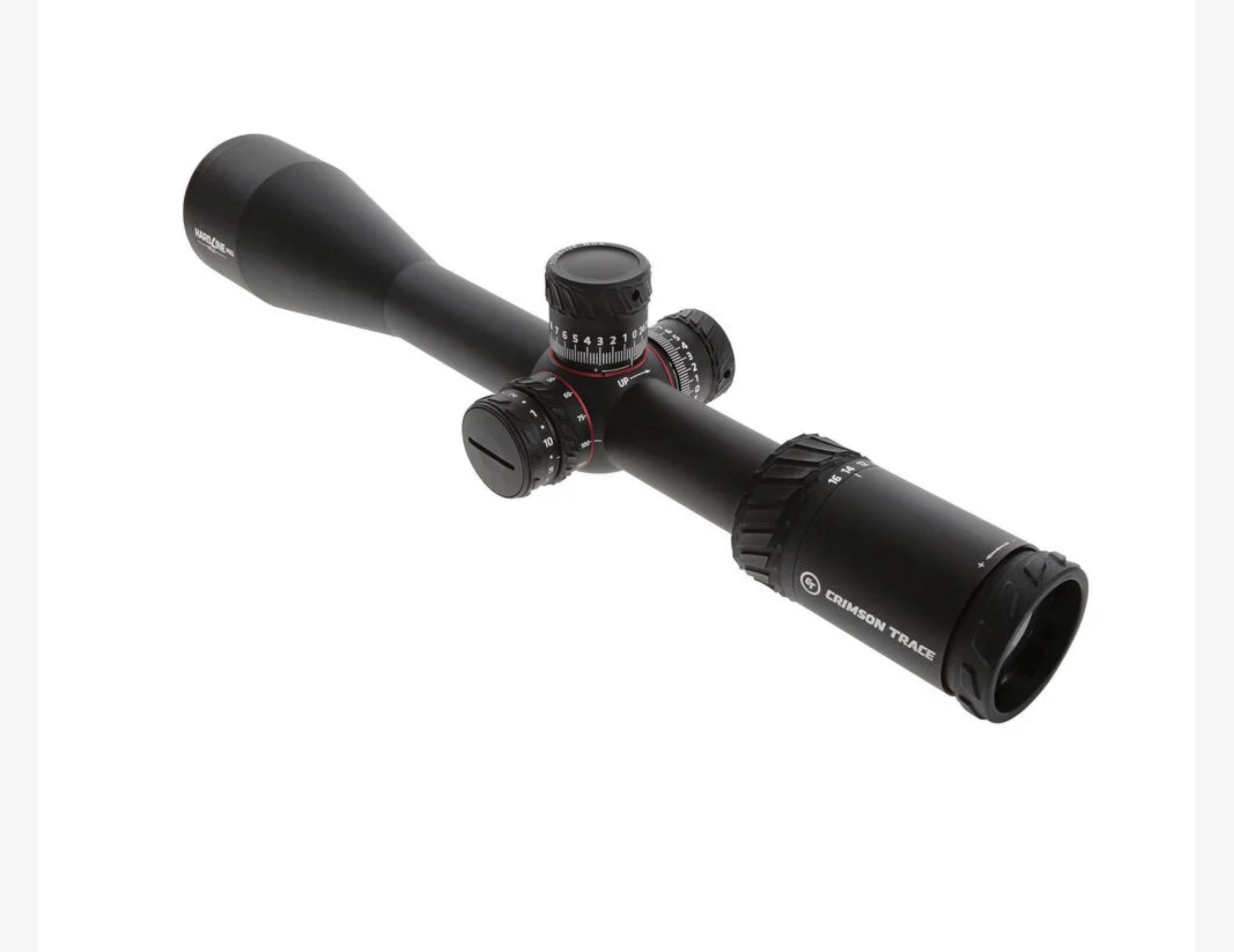 Crimson Trace Hardline Pro Rifle Scope - 4-16x50mm 30mm FFP MR1-MOA Illum 3 Crimson Trace Hardline Pro Rifle Scope - 4-16x50mm 30mm FFP MR1-MOA Illum