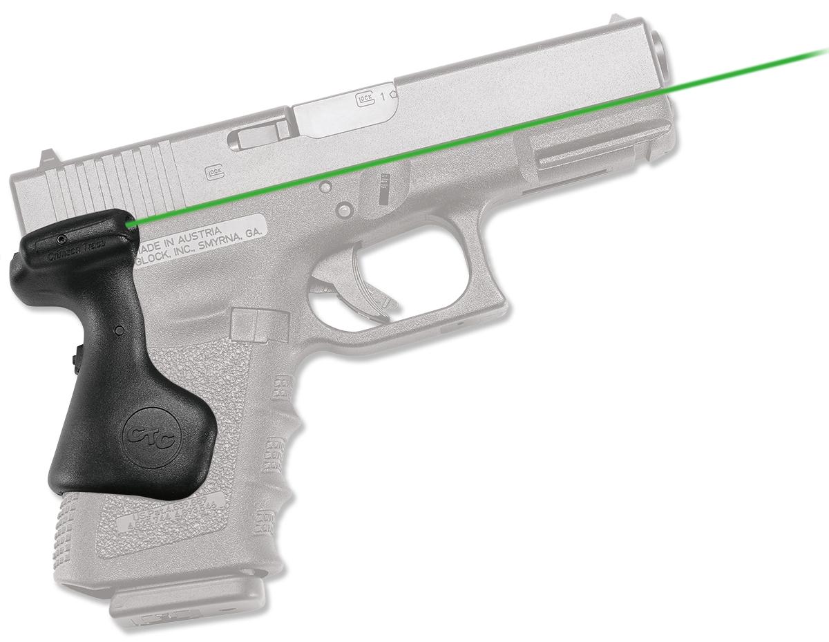 Crimson Trace Semi-Automatic Lasergrip - Green Laser for Glock 3rd Gen Compact Pistols .19.23.25.32 3 Crimson Trace Semi-Automatic Lasergrip - Green Laser for Glock 3rd Gen Compact Pistols .19.23.25.32