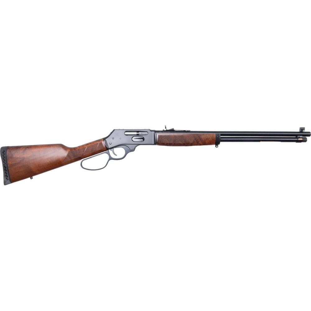 Henry Steel Lever Action Large Loop Rifle .30-30 5rd Magazine 20" Barrel Walnut 3 Henry Steel Lever Action Large Loop Rifle .30-30 5rd Magazine 20" Barrel Walnut