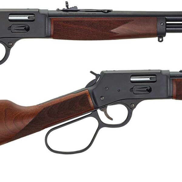 Henry Big Boy Steel Carbine .357 Mag/.38 Special 7rd 16.5″ Barrel Walnut Large Loop Rifle