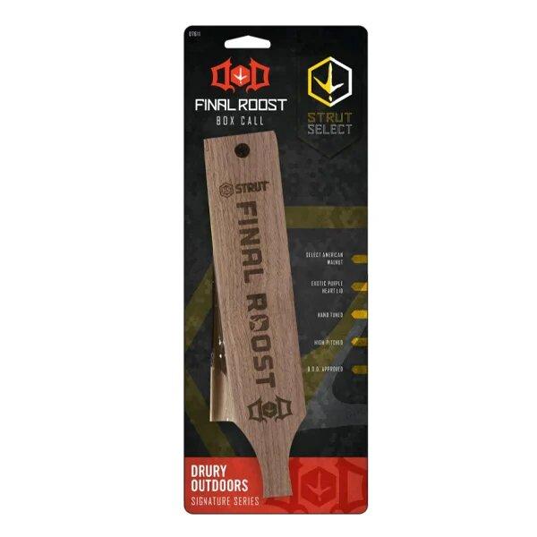 Hunters Specialties Drury Outdoors Signature Turkey Final Roost Box Call
