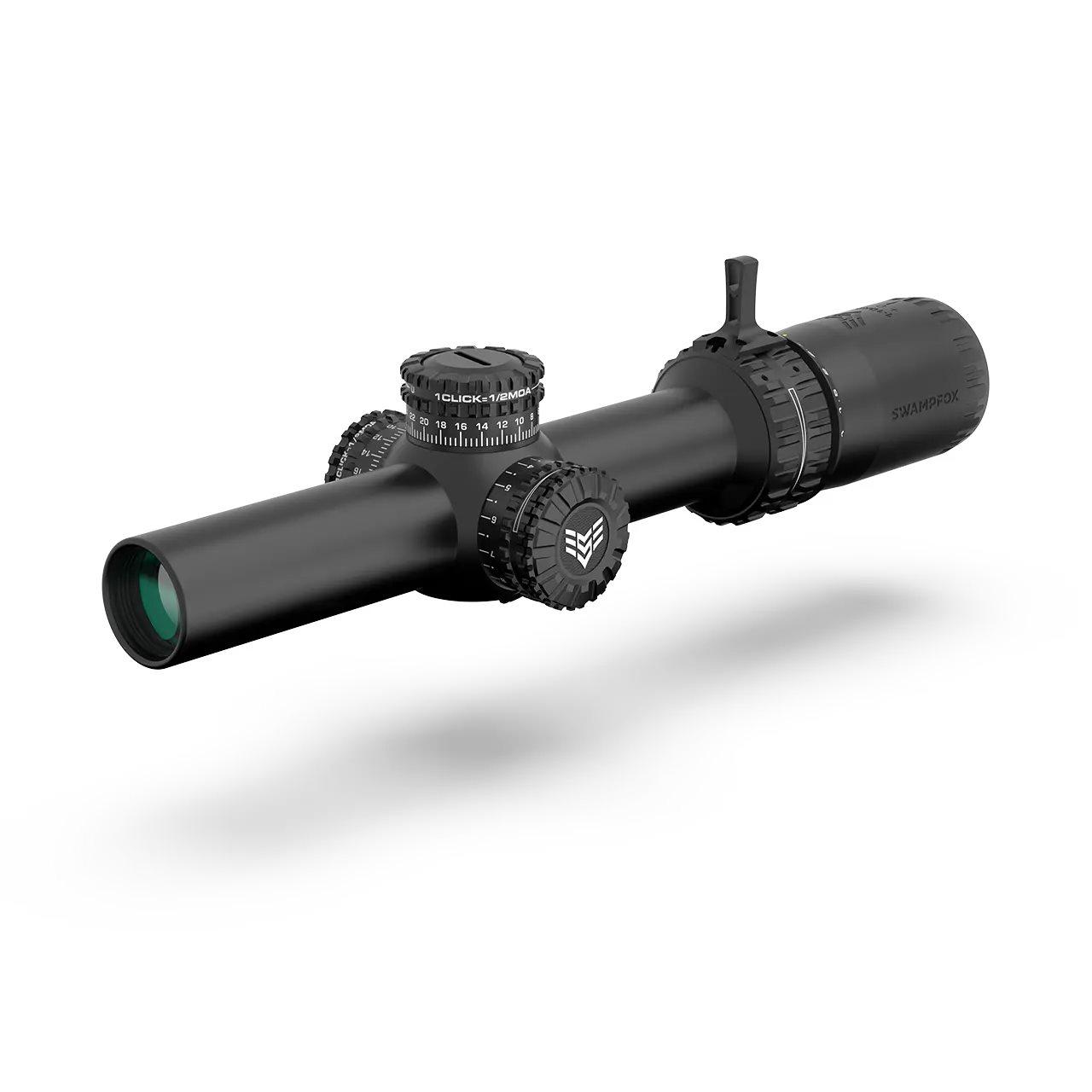 Swampfox Arrowhead Series LPVO Rifle Scope 1-6x24 30mm SFP IR Guerrilla Dot Red MIL Illum 3 Swampfox Arrowhead Series LPVO Rifle Scope 1-6x24 30mm SFP IR Guerrilla Dot Red MIL Illum