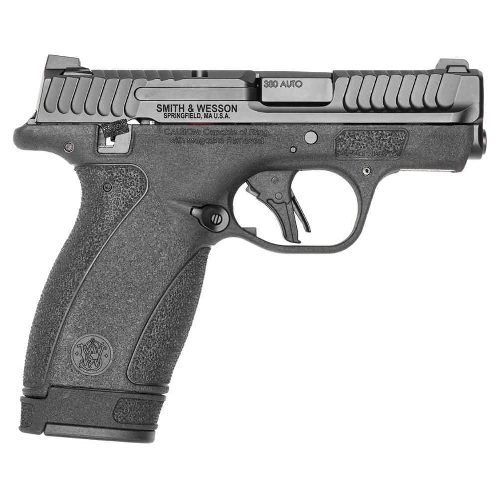 Smith & Wesson M&P Bodyguard 2.0 .380 Auto Handgun, 2.75" Barrel, Black, 10rd & 12rd Magazines, Thumb Safety
