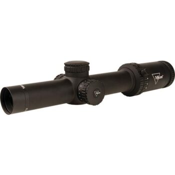 Trijicon Credo 1-6x24 (FFP) 30mm Rifle Scope w/Red MRAD Segmented Circle Low Capped Adjusters