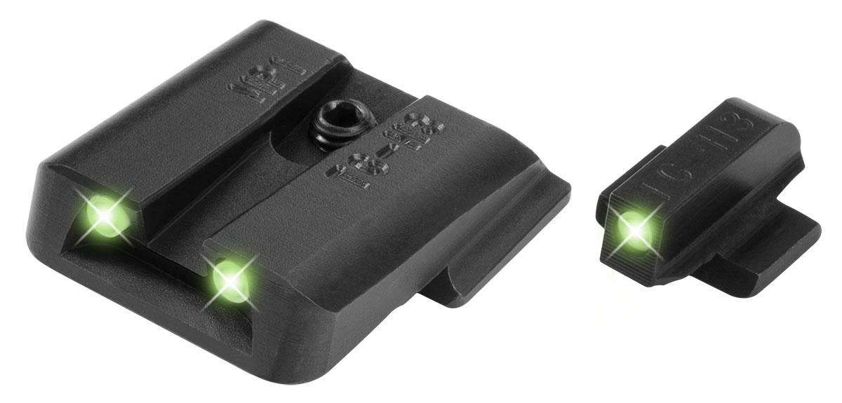 Truglo Tritium Pro Night Sights Fit S&W Bodyguard .380 - White Outline Front/Green Rear 3 Truglo Tritium Pro Night Sights Fit S&W Bodyguard .380 - White Outline Front/Green Rear