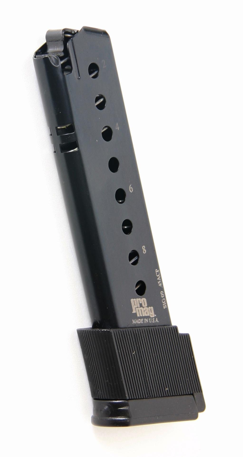 ProMag Sig Sauer P220 Magazine .45 ACP Blued Steel 10/rd 3 ProMag Sig Sauer P220 Magazine .45 ACP Blued Steel 10/rd