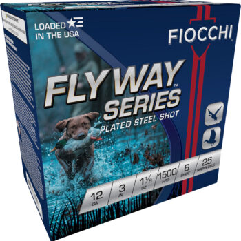 Fiocchi Flyway 12 Gauge 3" 1 1/8 oz #6 Shot 25 Rounds Per Box