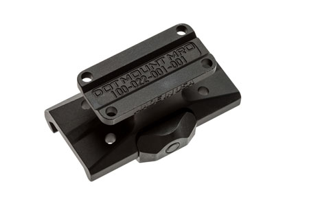 Reptilia Dot Mount Black Anodized Lower 1/3 Co-Witness 3 Reptilia Dot Mount Black Anodized Lower 1/3 Co-Witness