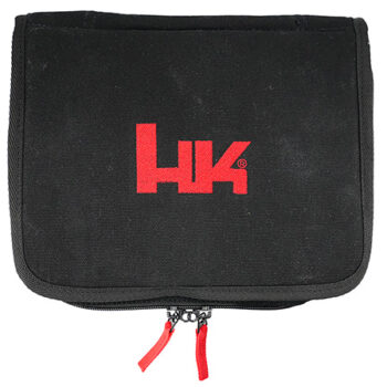 HK Pistol Case, 11.2" Black/Red