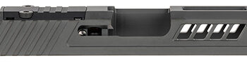 True Precision Axiom Optic Cut Slide Fits Glock 43 Black DLC Anodized 416R Stainless Steel