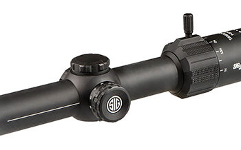 Sig Sauer Tango-MSR LPVO 1-6x24mm (SFP) 30mm Tube Illuminated BDC6 Reticle with Throw Lever Black
